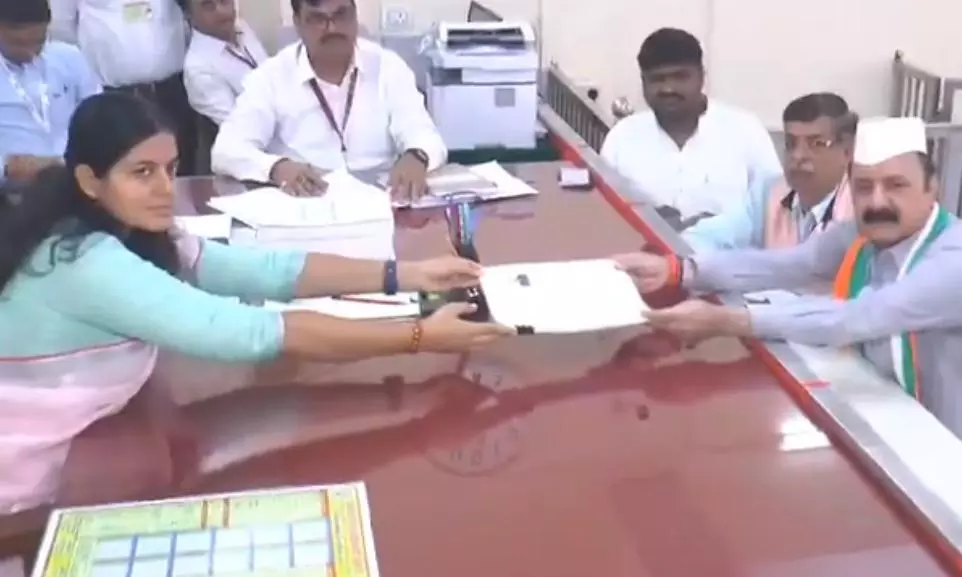 Congress loyalist KL Sharma files nomination for Amethi LS seat Congress loyalist KL Sharma files nomination for Amethi LS seat