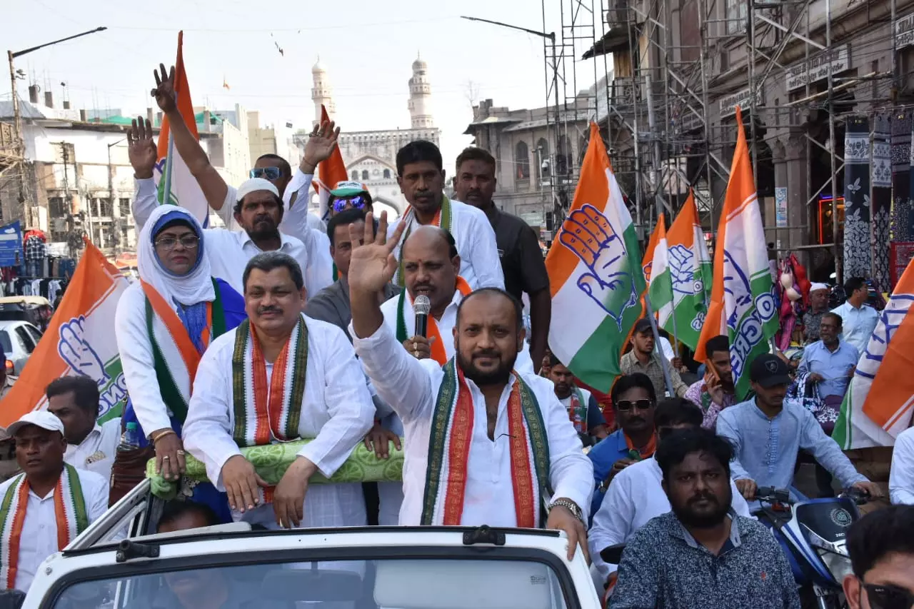 Hyderabad Congress MP candidate calls for equal development focus