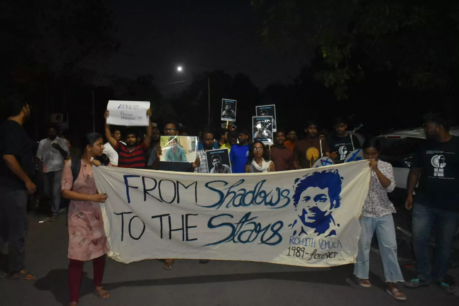 University of Hyderabad Students Intensify Protests Over Rohith Vemulas Death Report