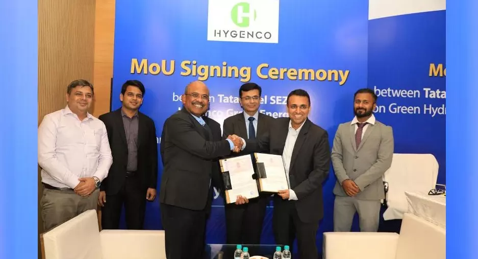 Tata Steel SEZ, Hygenco Sign MoU To Bolster India’s Green Fuel Sector