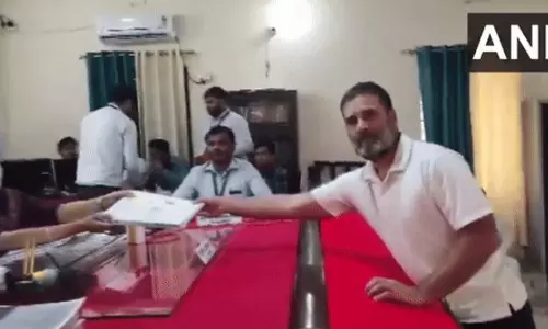 Rahul Gandhi files nomination from UPs Raebareli