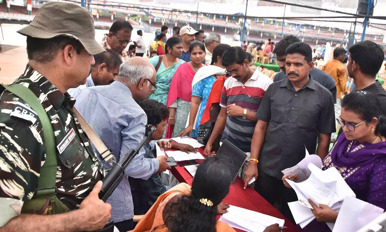 Poll Activities Across Andhra Pradesh