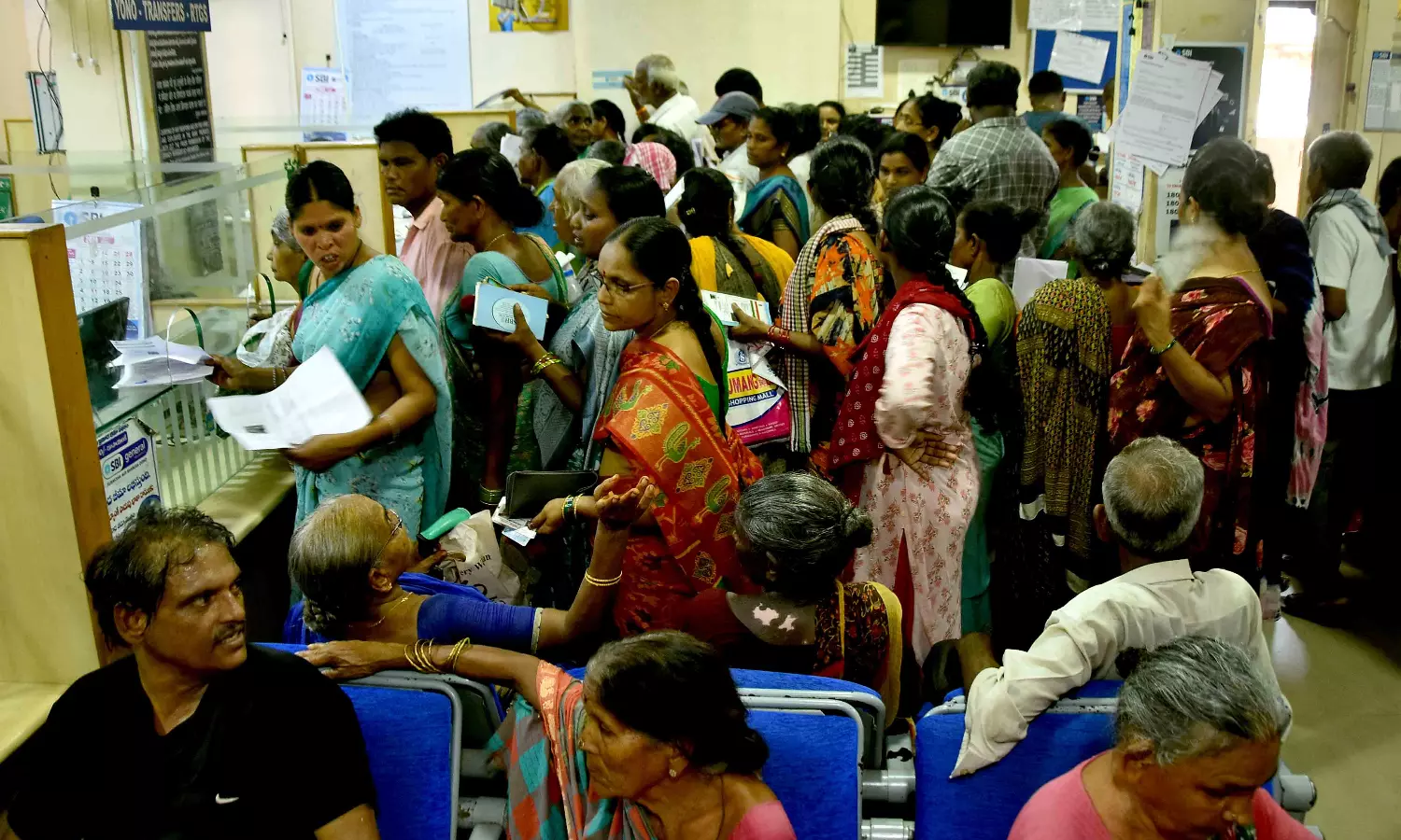 97.91% social security pensions distributed in AP 97.91% social security pensions distributed in AP
