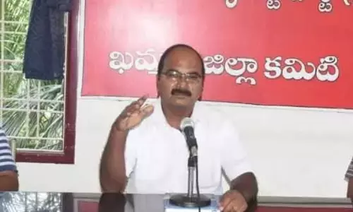 Khammam: CPM Backs Congress Ramashyam Reddy, Urges BJP Defeat for Democracy