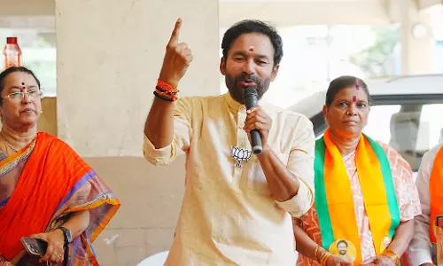 Kishan Reddy complains about missing names of new voters