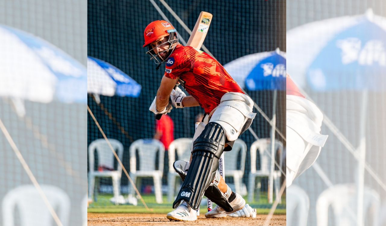 IPL: SRH players sweat it out in the nets