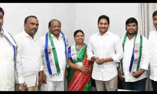 First-timer YSRC Bharat challenging veteran Konathala of JS in Anakapalli