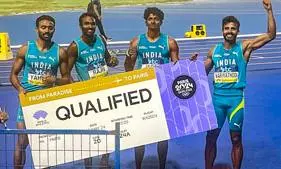 Indian womens and mens 4x400m relay teams qualify for Paris Olympics Indian womens and mens 4x400m relay teams qualify for Paris Olympics