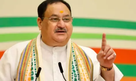 Congress Promoting Anti-Nationals: J.P. Nadda