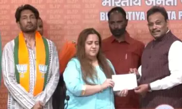 Former Congress leader Radhika Khera and film actor Sekhar Suman join BJP