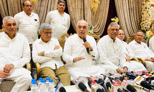 Four Independent MLAs Withdraw Support from BJP Govt in Haryana, Back Congress Four Independent MLAs Withdraw Support from BJP Govt in Haryana, Back Congress
