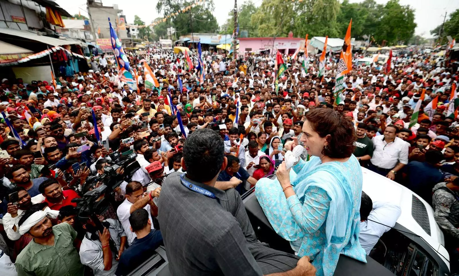 Priyanka Gandhi hits back at PM over Adani-Ambani jibe