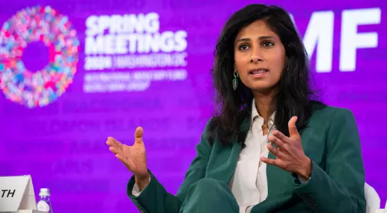 Central bank gold purchases a hedge against sanctions risk: Gita Gopinath