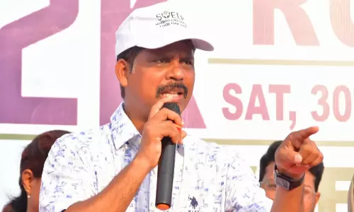 Inspection of counting centres and strong rooms in Vijayawada