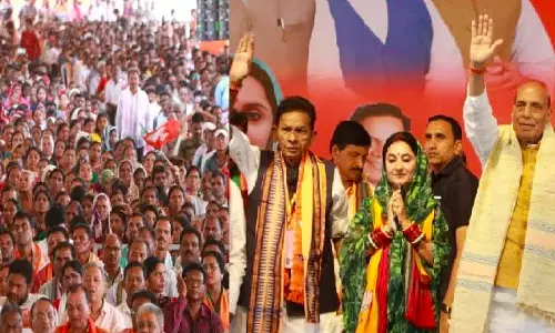 BJP has fulfilled all its promises, Union minister Rajnath Singh