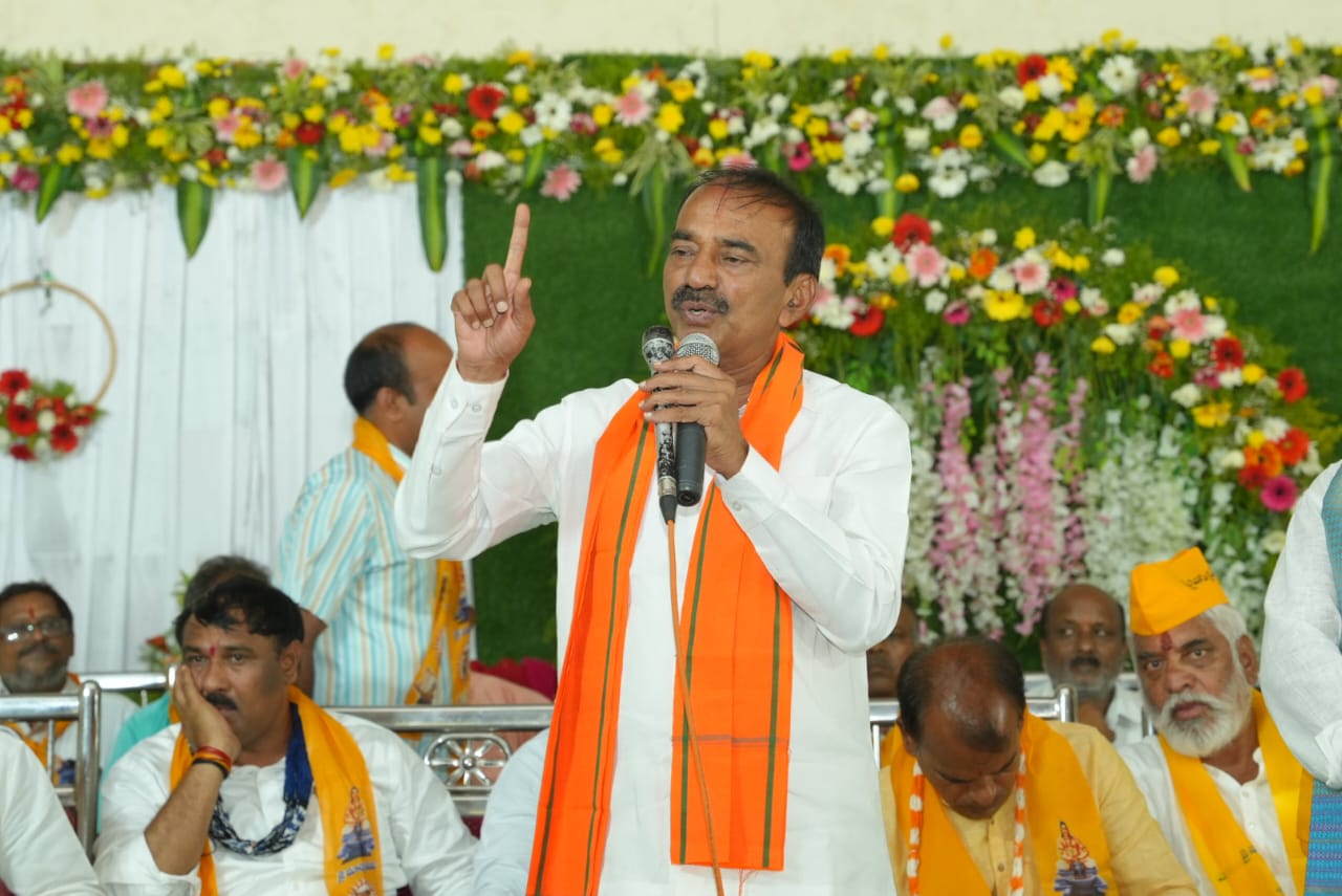 Malkajgiri BJP Candidate Etala Rajendar Forecasts BJP Victory Surge in Elections