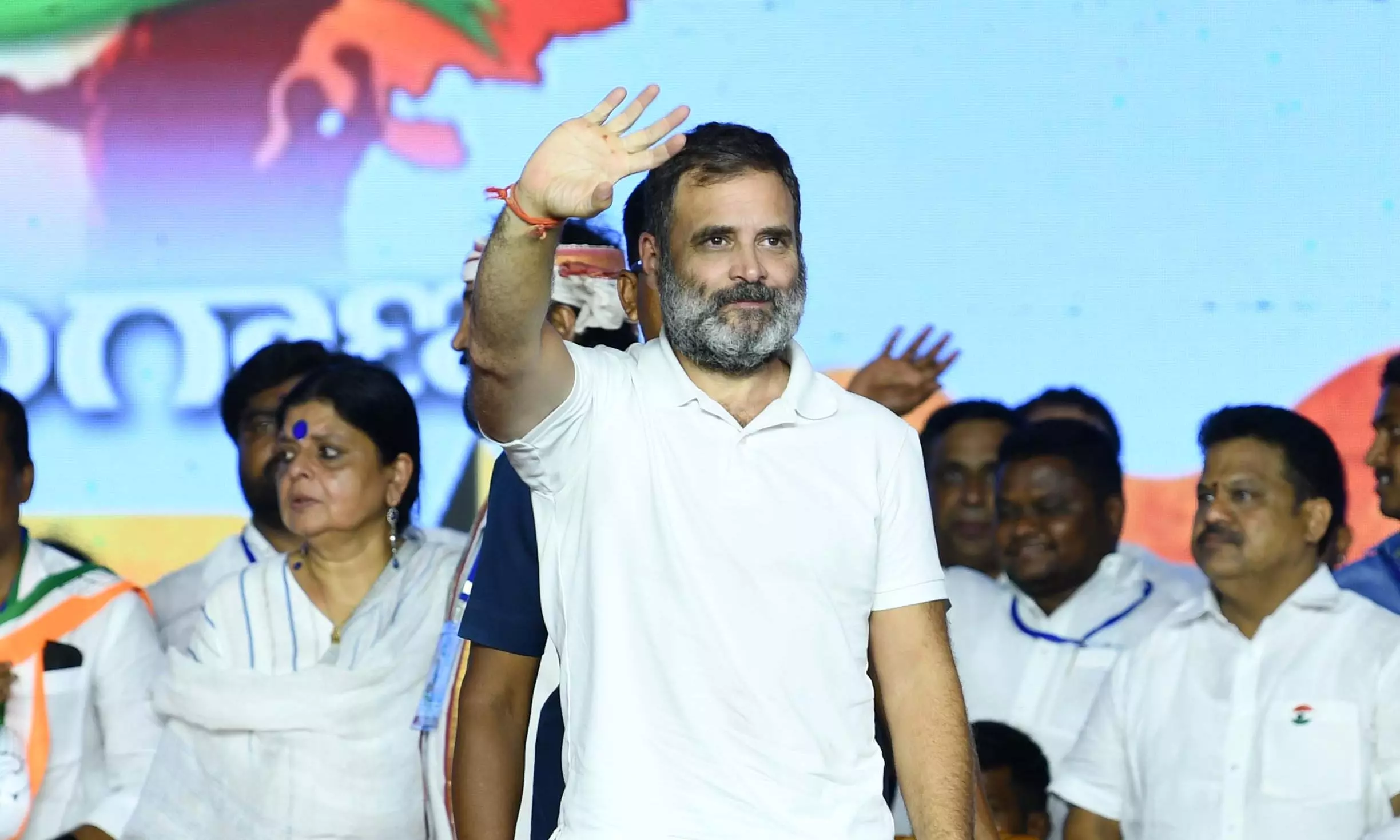 We’ll make poor ‘lakhpatis’: Rahul Gandhi We’ll make poor ‘lakhpatis’: Rahul Gandhi