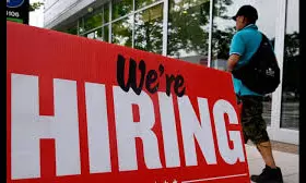 Hiring Grows 9 pc in April