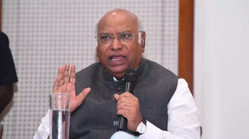 Modi, Shah shaken after three phases of polling: Kharge Modi, Shah shaken after three phases of polling: Kharge