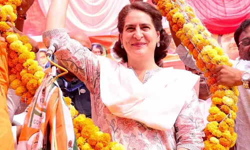 PM Modis election speeches are hollow talk: Priyanka