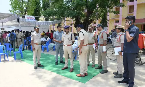 Tight Security in Chittoor Ahead of Polls