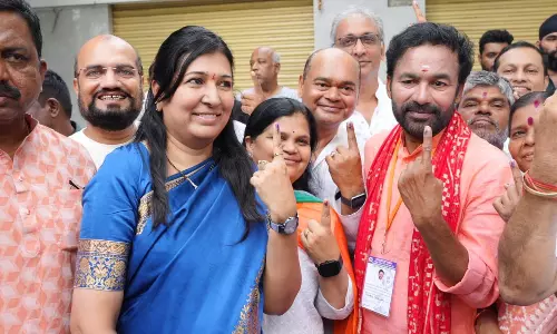 Complaint filed against Kishan Reddy for violating MCC Complaint filed against Kishan Reddy for violating MCC