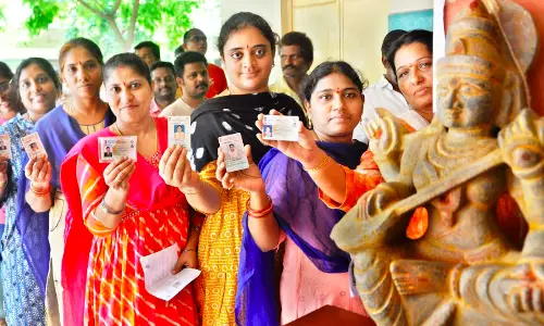 Andhra Pradesh records approximately 68 per cent voter turnout in LS, Assembly polls till 5 pm