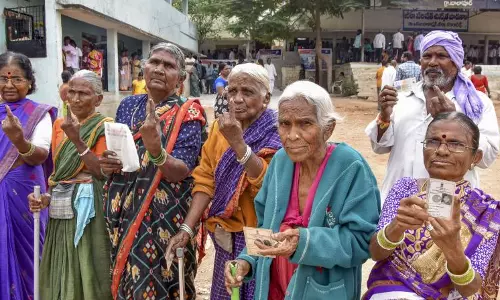 Adivasi trek 15 km through hills to vote