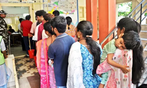 Lactating Mothers at Polling Booths Face Problems