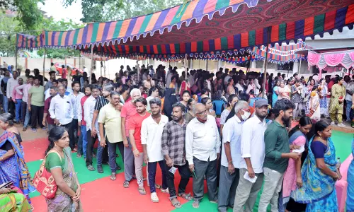 Heavy Turnout for Rayalaseema Elections