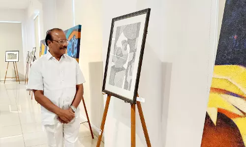 Tripura Governor Indrasena Reddy Inaugurates SPECTRUM Art Exhibition