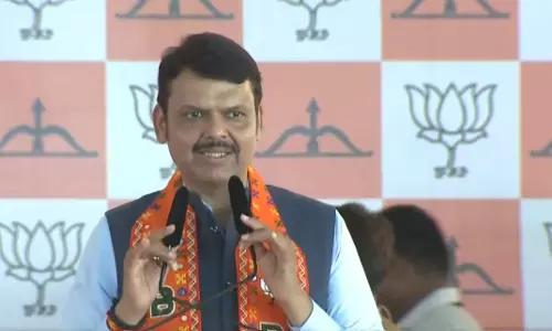 Posters of Fadnavis as CM Put Up in Mumbai by MLA Rahul Narvekar