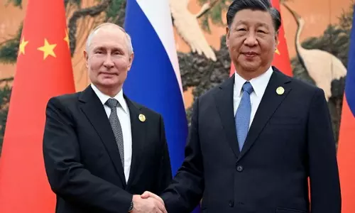 Putin arrives in China seeking greater support for war effort