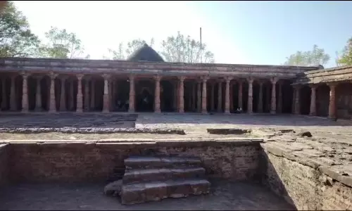 MP: Images of Hindu deities found on Bhojshala pillar, claims Hindu activist