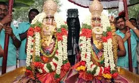 Celestial Padmavathi Parinayotsavam commences at Tirumalas Narayanagiri gardens