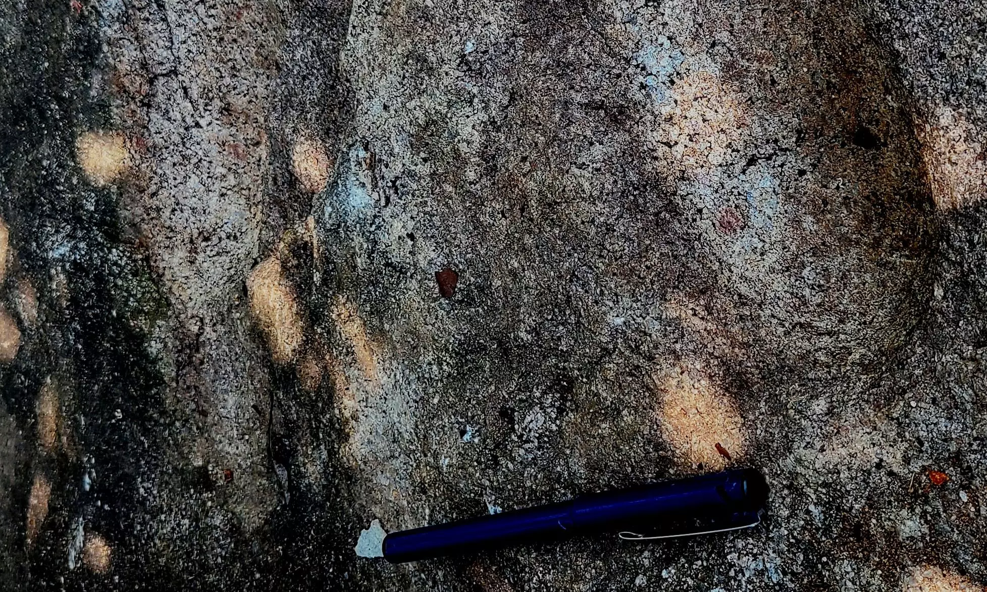 Human footprints on stone believed to be of Godly spirit Babbu Swamy Human footprints on stone believed to be of Godly spirit Babbu Swamy