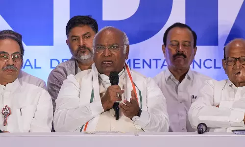 Modi inciting people, dividing society, alleges Kharge