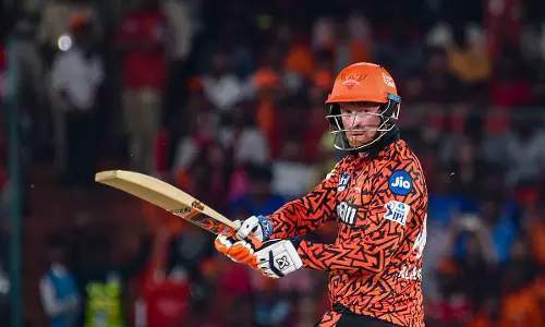 Hyderabad beats Punjab to finish second in IPL table after Rajasthan vs. Kolkata game is washed out