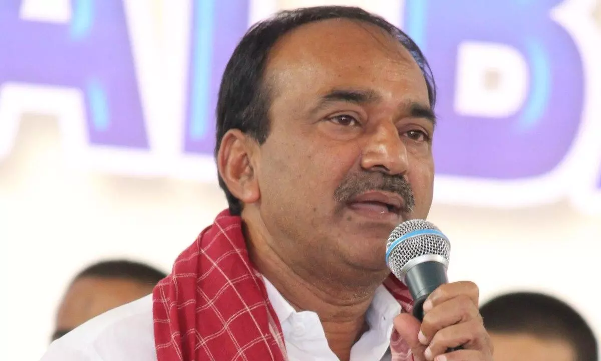 Release DA Arrears, Jobless Dole, Etala Tells Revanth Release DA Arrears, Jobless Dole, Etala Tells Revanth