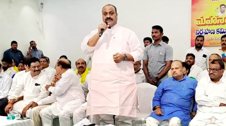 Take action against Vizag cops, Atchannaidu urges CEO