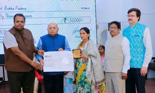 Freemasons of Telangana provides aid to family of 2 children with muscular dystrophy