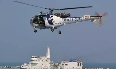 Indian Coast Guard rescues 26 persons from tourist boat stranded off Goa coast