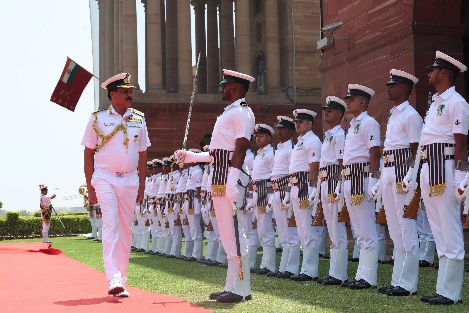 Need to be combat ready at all times: Navy chief to officers Need to be combat ready at all times: Navy chief to officers