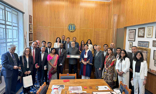 The City of London honours Rev. Daaji with the prestigious Freedom of the City award