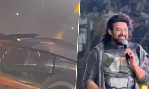 Prabhas Introduces Bujjis Custom Car in a Grand Event for Kalki 2898 AD