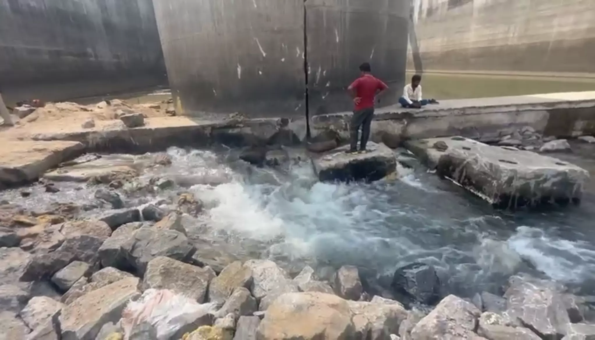 Annaram Barrage In No Shape to Store Water Either
