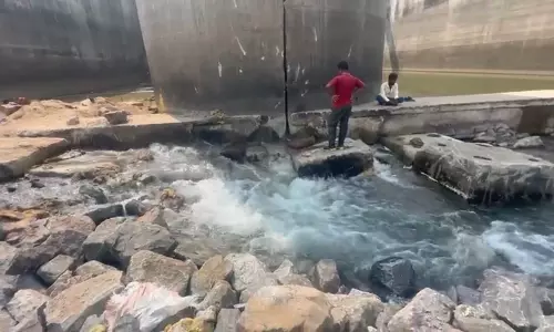 Annaram Barrage In No Shape to Store Water Either