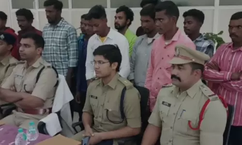 13 Maoist militia members surrendered before AP police