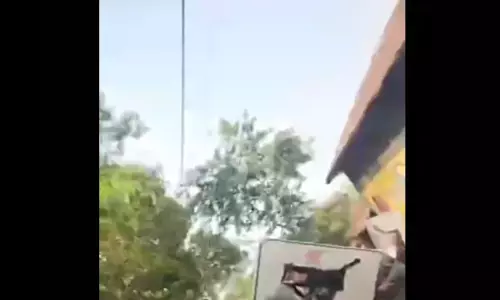 Fact Check: Video of mob attack on BJP candidate in WB shared as assault on security forces Fact Check: Video of mob attack on BJP candidate in WB shared as assault on security forces