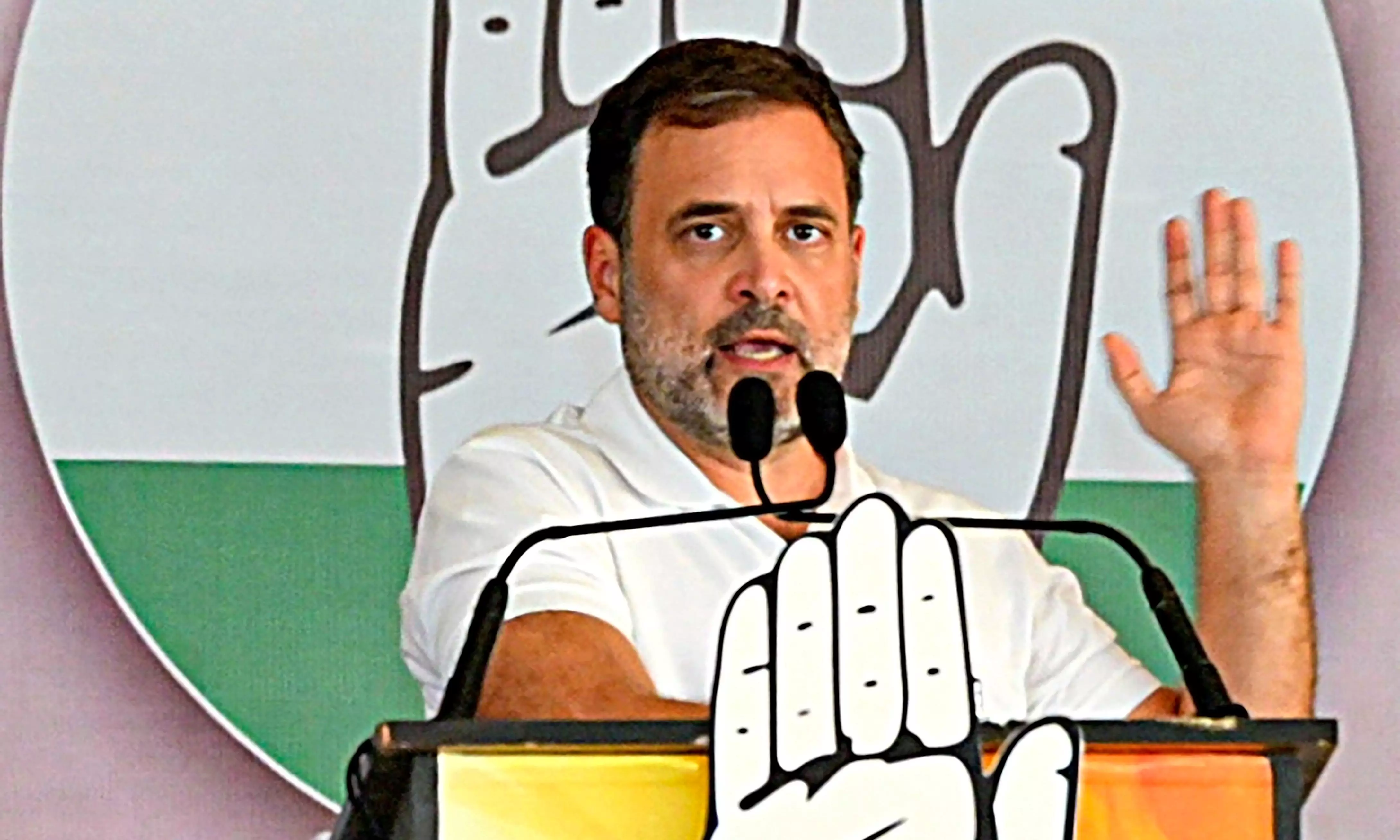 BJP will Scrap Constitution if it Returns to Power: Rahul Gandhi BJP will Scrap Constitution if it Returns to Power: Rahul Gandhi